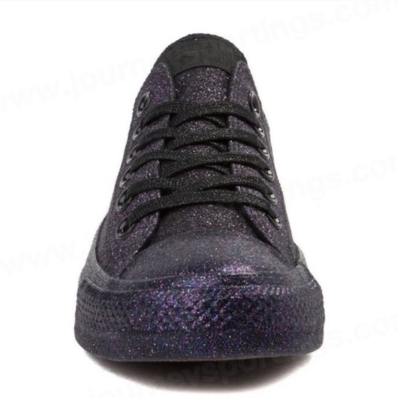Converse Chuck Taylor All Star Lo Glitter Sneakers - Picture 2 of 3
